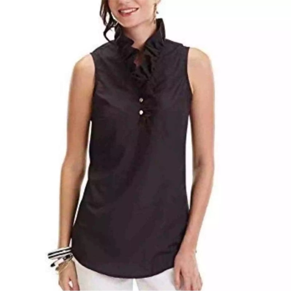 Mud Pie Whitney Sleeves‎ tunic in black Size Small